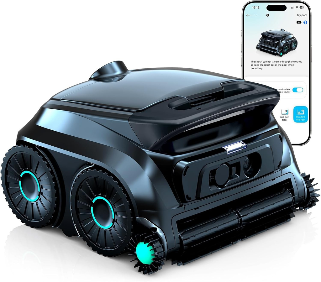 Premium Cordless Robotic Pool Vacuum for Inground Pools