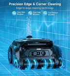 Premium Cordless Robotic Pool Vacuum for Inground Pools