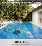 Premium Cordless Robotic Pool Vacuum for Inground Pools